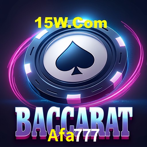 Recursos de Bônus Afa777